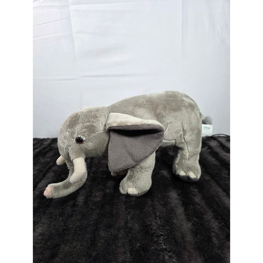 Disney Parks African Elephant Plush Disney Conservation Fund Grey Stuffed Animal
